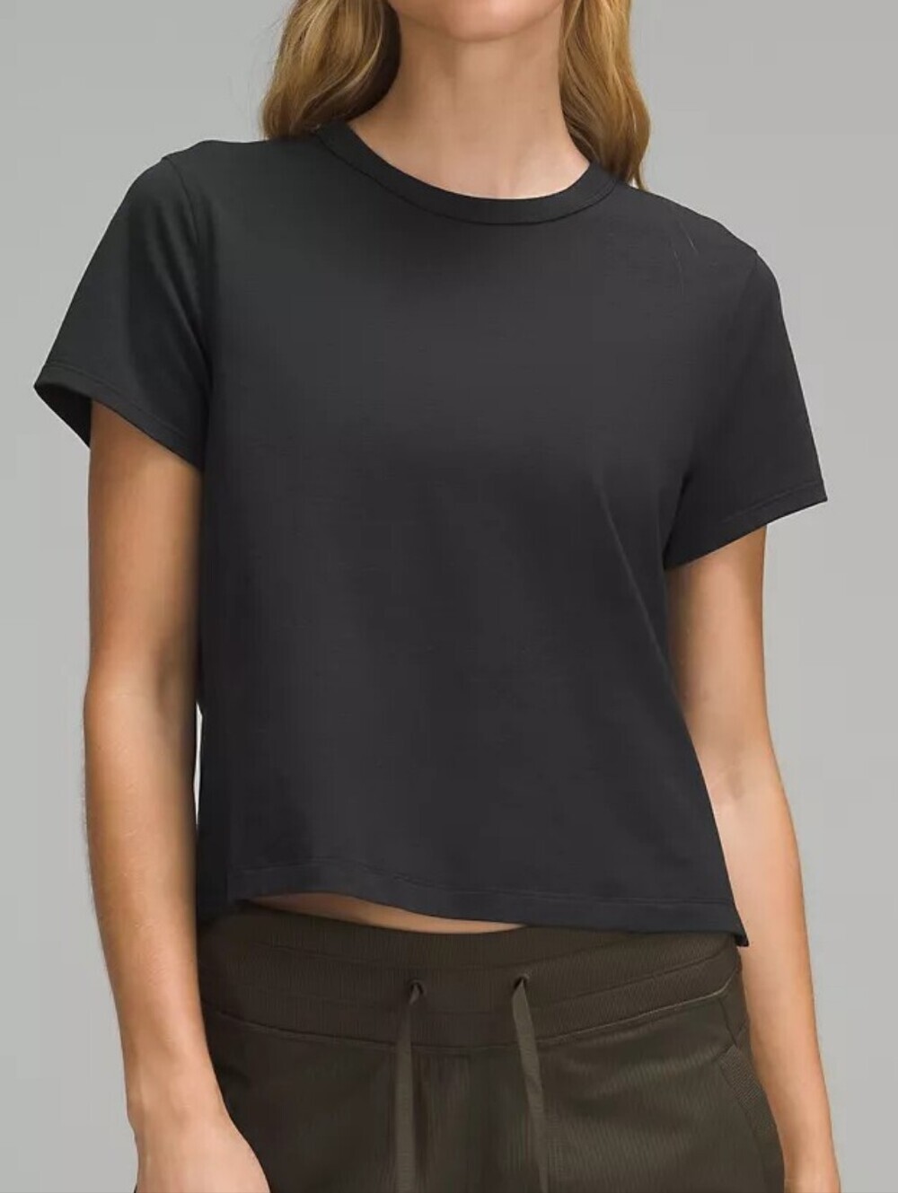 lululemon athletica Classic-Fit Cotton-Blend Short Sleeve Crewneck